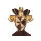 Musical Notes Jester Mask (Black/White)