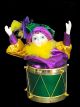 Mardi Gras Jester Music Box Doll