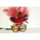 Music Notes Mask w/ Plumes