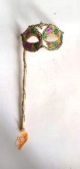 MG Harlequin Mask w Handle 