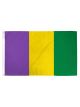  Mardi Gras - Plain Flag (3'x5')