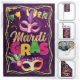  Mardi Gras - Carnival Garden Flag (12.5