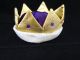 Gold/ Purple King Crown plush