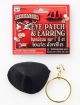 Earrings- Pirate Earring & Eyepatch Set