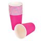 9oz Paper Cups (Hot Pink)