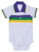 White Short Sleeve Onesie - Infant