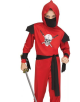 Red Skull Ninja Costume