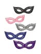 Sequin Half Mask Cat Eye