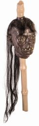 Shrunken Head on Stick