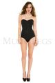 Bodysuit - Strapless lace up back