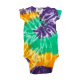 Tye Dye Mardi Gras Long Sleeve Onesie - Infant