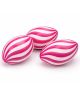 Spiral Football Pink/White