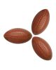 Plastic Footballs - Brown