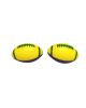 Mini Foam Footballs - Purple, Green & Gold