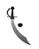 Sword - Pirate w/ Eyepatch