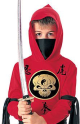 Red Ninja Boy's Costume