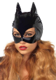 Mask-Wet Look Vinyl Catwoman Costume
