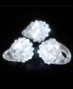 Flashing Ring - White