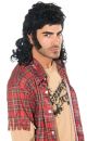 Wig- Mullet  (Black)