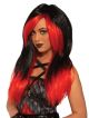 Wig- Demon Mistress  (Red/Black)