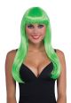 Wig- Long Neon Green 
