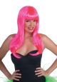 Wig- Long Neon Pink 