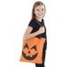 Jack-O-Lantern Fabric Tote Back 15